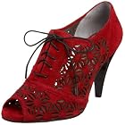 A. Marinelli Elton Peep-Toe Pump