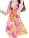 Wantdo Women's Cute Plus Size Swimsuits Beach Living SwimMini Hot Spring Dress