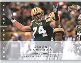 Aaron Kampman / Green Bay Packers / 2008 Upper Deck First Edition Football Card # 54 / NFL Football Trading Card in Screwdown!