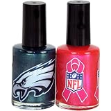KE Specialties Philadelphia Eagles Breast Cancer Nail Polish