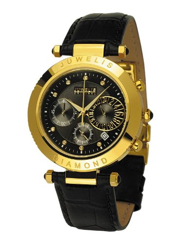 Juwelis Helios JW-0601-GS Chronograph for Him With diamonds Juwelis Helios JW-0601-GS Chronograph for Him With diamonds