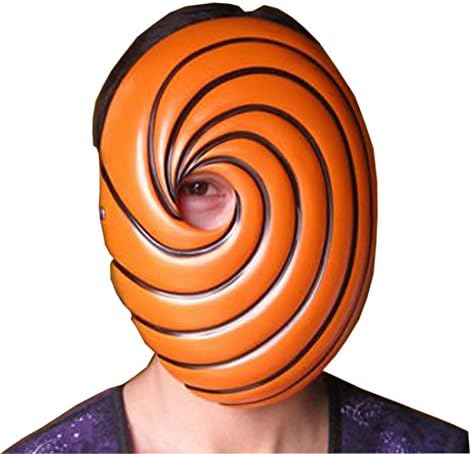 New Stylish Naruto Shippuden Tobi Anime Cosplay Costume Mask