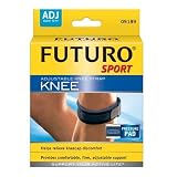 FuturoAdjustableSportKneeStrap,OneSizeAdjustable