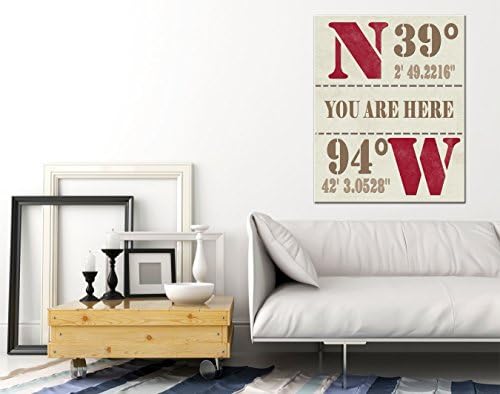 Subway custom canvas print. New home owner custom gift. Home location coordinates cotton canvas print. Framed Canvas.