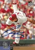 Todd Wellemeyer Signed St. Louis Cardinals 2009 UD Card