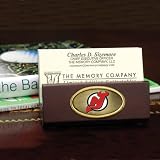 New Jersey Devils Wooden Business Card Holder