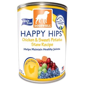 Dogswell Happy Hips Chicken and Sweet Potato Canned Dog Food
