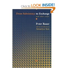 From Subsistence to Exchange and Other Essays (New Forum Books)