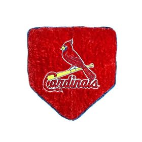 Forever Collectibles St. Louis Cardinals 16 inch Himo Home Plate Pillow