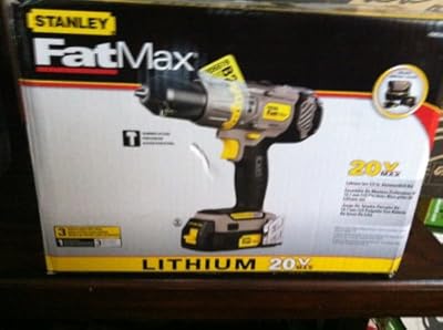 Stanley Fatmax 20v Lithium Ion 1/2 in Hammerdrill
