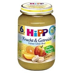 Hipp Feiner-Obst-Brei, 6-er Pack (6 x 190 g) - Bio
