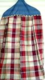 Vintage Plaid Diaper Stacker, by NoJo