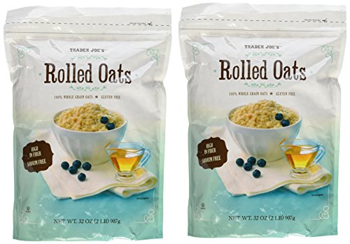 Trader joe s whole grain, gluten free rolled oats - two…