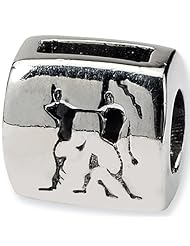 Reflection Beads Silver Gemini Zodiac Bead