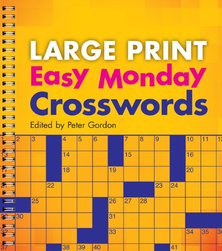 large print easy monday crosswords large print crosswords