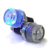 Blue LED 7 8 Motorcycle Parts Handle Bar End Plug Light Kit for Honda CBR CB GL VT... by Astra Security