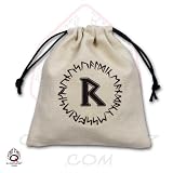 Q-Workshop: Runic II Linen Dice Bag