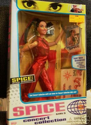 1998 - Galoob - Spice Girls - Concert Collection - Melanie - Sporty Spice - 12 Inch Figure - With Super Spice Accessories - Out of Production - Limited Edition