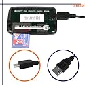 All-in-1 Card Reader Writer 23in1 Black - Kartenleser für SD MMC TF M2 MS MSPRO Karten