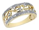Antique Vintage Diamond Ring in 14K Yellow Gold