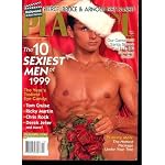 Playgirl Magazine December. 1999 ten sexiest mern of 1999; Tom Cruise, Ricky Martin, Chris Rock; also the HOTTEST PACKAGE under the XMAS TREE! book cover