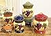 Tuscany Garden Collection Grapes Hand Painted 4pc Canister Set, 84001S by ACK