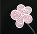 FH Group Floral Embroidery Design Car Seat Covers, Airbag Ready and Split Bench (Black Color) FB053114