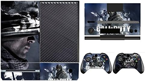 COD Ghosts 268 Skin Sticker Cover Decal Protector for XBOX ONE Console Kinect and 2 controller skins