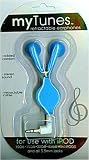 myTunes Retractable Earphones BLUE