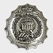 Silver Star THE SEAL Belt Buckle