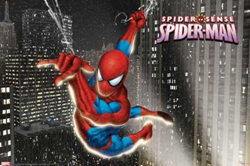 Empire 354495 Spiderman Spider Sense - Rain Comic Poster Plakat Druck - 91.5 x 61 cm