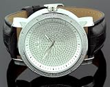 Super Techno Mens Diamond Watch 0.10ct