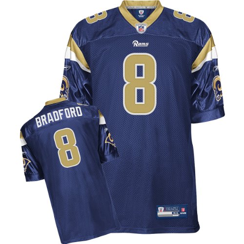 Reebok St. Louis Rams Sam Bradford Authentic Jersey Size 48