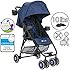 ZOE XL1 BEST Xtra Lightweight Stroller (Grey Wheels, London Navy)