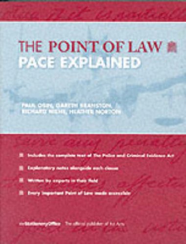 PACE Explained (Point of Law)