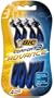 BIC Comfort 3 Advance Pivot Triple Blade Disposable Shaver, Men, 4-Count (Pack of 6)