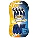 BIC Comfort 3 Advance Pivot Triple Blade Disposable Shaver, Men, 4-Count (Pack of 6)