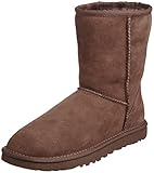 UGG Australia Womens Classic Short Chocolate Boot - 11