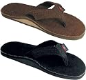 Rainbow Sandals Men Hemp Single Layer