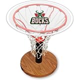 NBA Team Logo Basketball Sports Table Style: Milwaukee Bucks