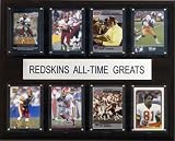 NFL Washington Redskins All-Time Greats Plaque