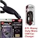 Sprint Kyocera DuraMax & DuraCore Premium Heavy Duty Car Charger Micro USB with 8 ft thick cord and Antenna Booster & Anti Radiation Shield