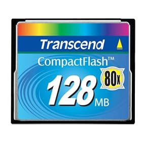 O Transcend Information O - Flash Memory Card 128 Mb 80X Cf