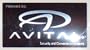 (2) AVITAL Warning Stickers. Car Alarm Security System Decals