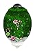 Ne’Qwa Art, Santa’s Peppermint Fun” Artist Susan Winget, Petite Trillion-Shaped Glass Ornament, #7151173