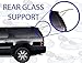 Two Rear Glass Gas Charged Lift Supports For Back Window On Hatch, 1994-2004 Jeep Grand Cherokee, With Upgraded Replacement Mounting Stud Left or Right Side. WGS-138-2