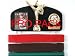 Martial arts belt display with a KICK ! PRO PACK MSR.