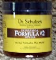 Dr. Schulze Intestinal Formula #2 DEEP Herbal Colon Bowel Cleanse Laxative 8oz Powder ~ NEW GLASS Jar!