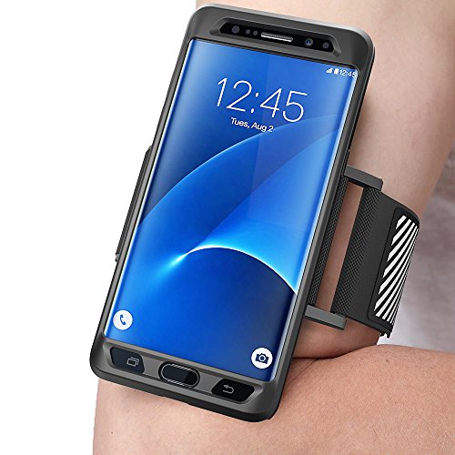 Samsung Galaxy Note 7 Case, SUPCASE Easy Fitting Sport Running Armband with Premium Flexible Case Combo for Samsung Galaxy Note 7 2016 Release/Compatible with Galaxy Note 7 (Black)
