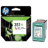 Hewlett Packard [HP] No. 351XL Inkjet Cartridge 74g High Yield Colour Ref CB338EE